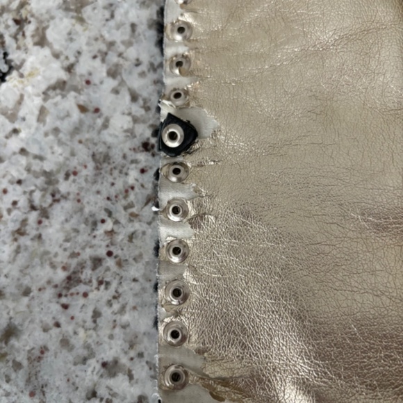 La Canadienne BLACK SHEARLING handbag - Picture 3 of 7